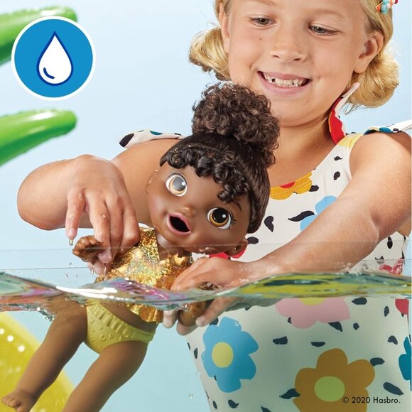 Baby Alive Sunshine Snacks Doll – Summer-Themed Waterplay & Feeding Fun - Picture 5 of 8
